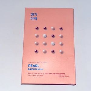 Pure Essence Pearl Brightening Skin Fitting 10 Sheet Face Masks